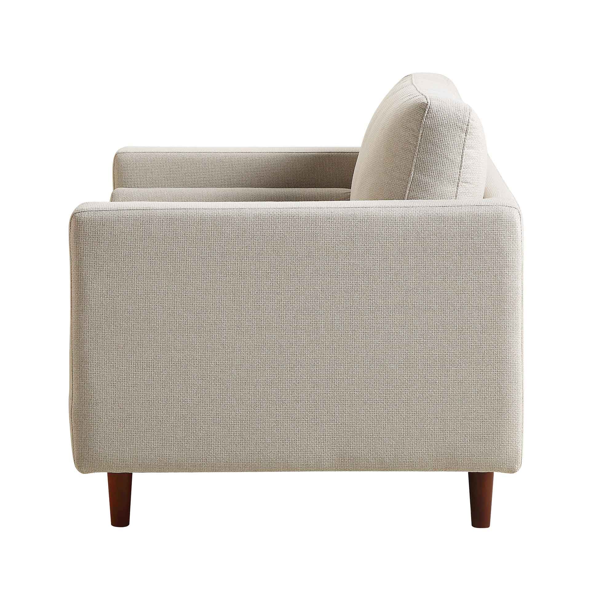 henrietta armchair, beige woven fabric henrietta armchair, beige woven fabric