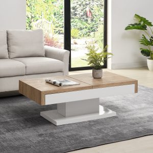 blythe two block sliding storage coffee table