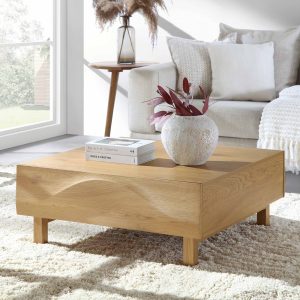 moriko 2 drawer coffee table