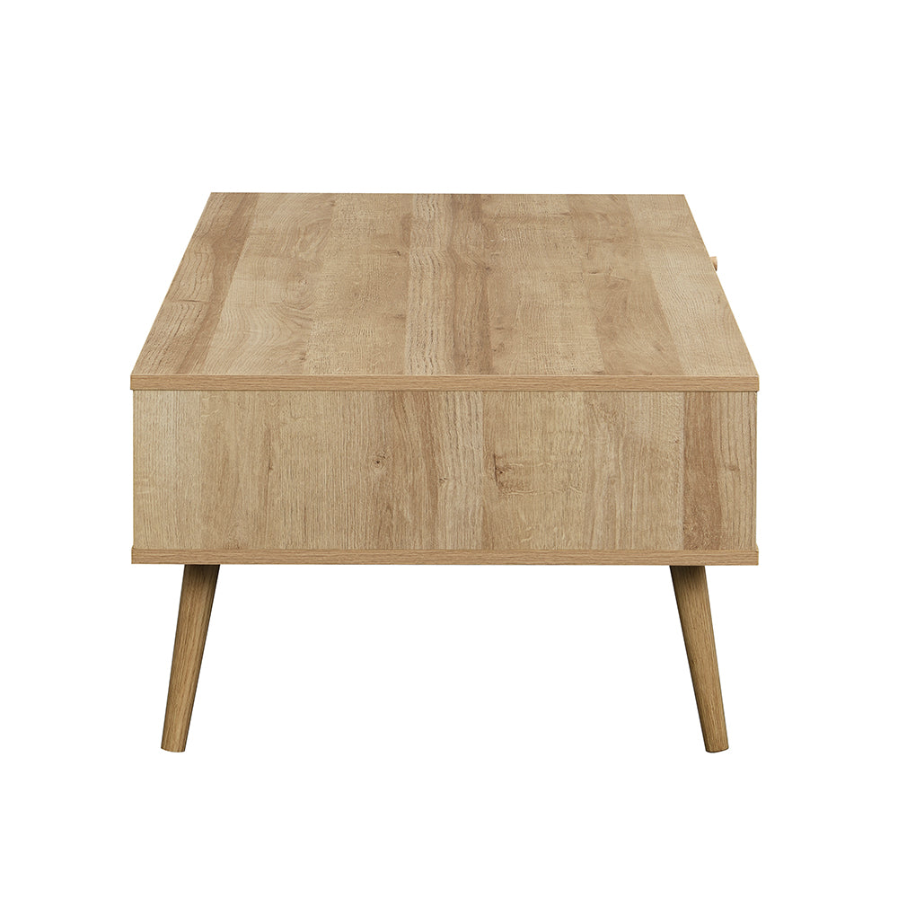 frances woven rattan wooden coffee table in natural frances woven rattan wooden coffee table in natural