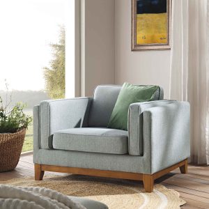 dipley sage fabric sofa, 1 seater
