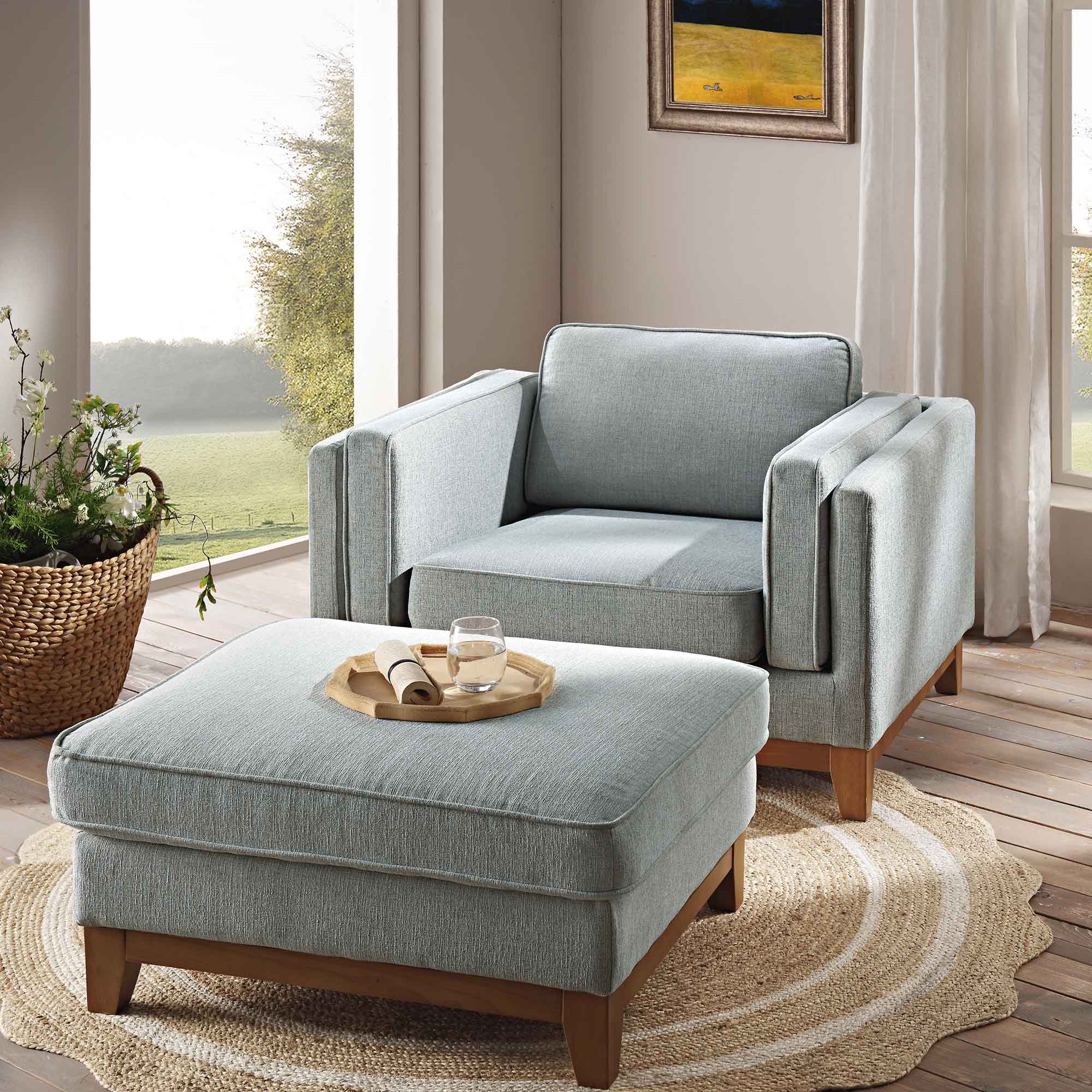 dipley sage fabric sofa, 1 seater dipley sage fabric sofa, 1 seater