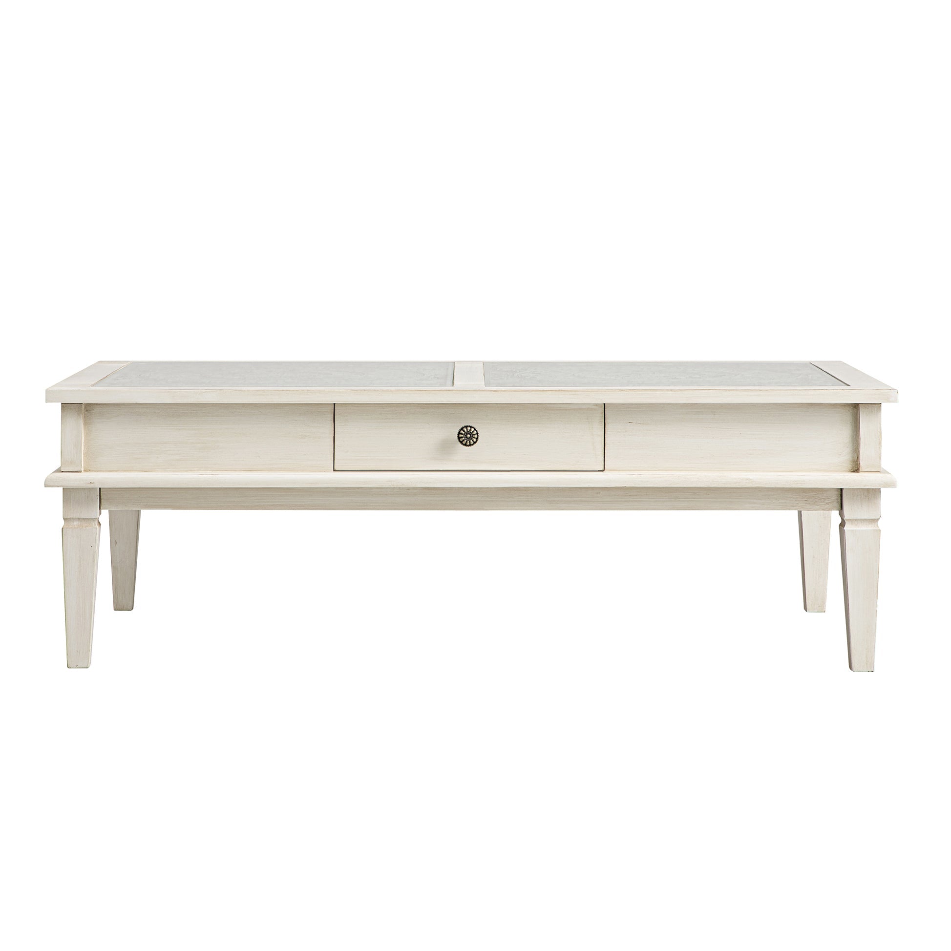chantilly whitewashed coffee table with drawers chantilly whitewashed coffee table with drawers