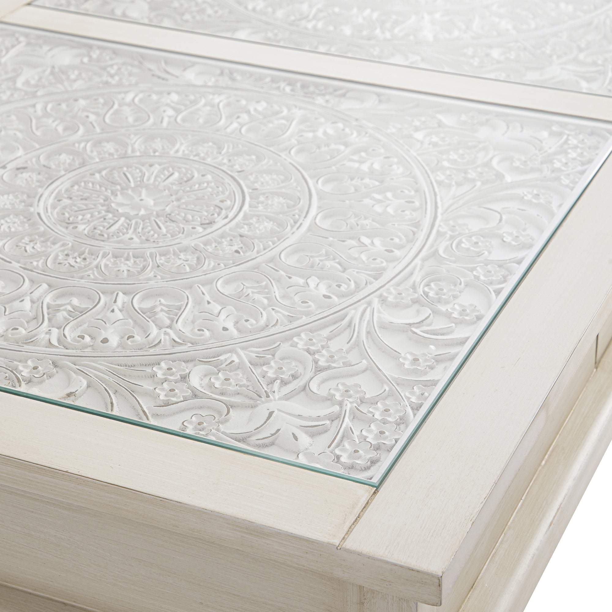 chantilly whitewashed coffee table with drawers chantilly whitewashed coffee table with drawers